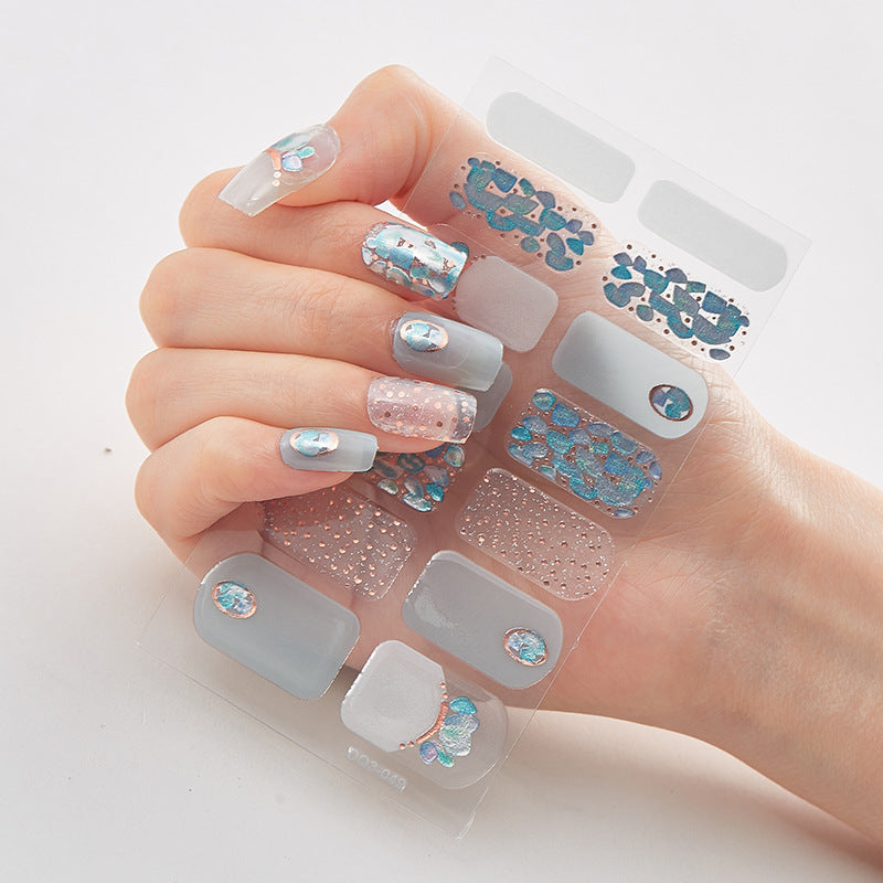 Butterfly Laser Nail Stickers for Chic Nail Styling